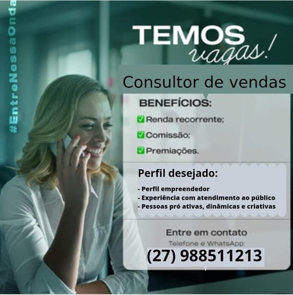 CONSULTOR DE VENDAS