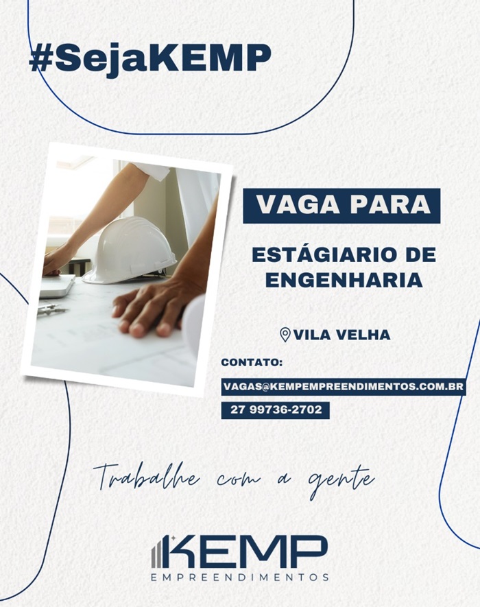 ESTAGIÁRIO DE ENGENHARIA