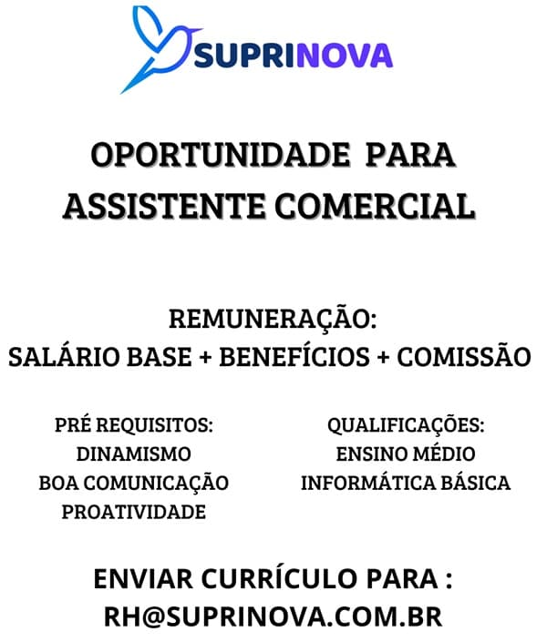 ASSISTENTE COMERCIAL