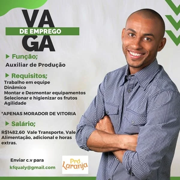 AUXILIAR DE PRODUÇÃO
