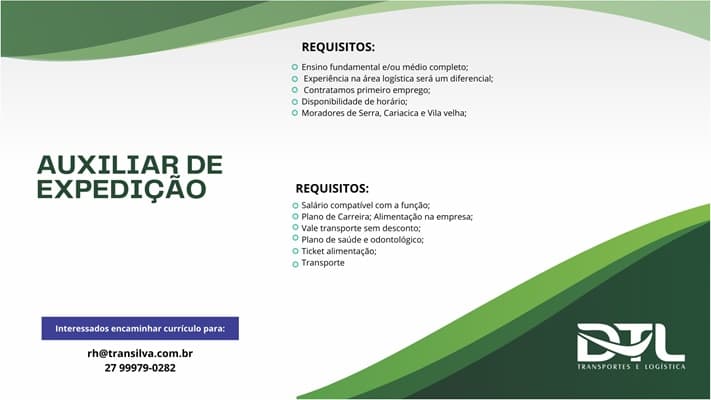 AUXILIAR DE EXPEDIÇÃO