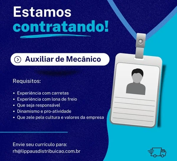 LIPPAUS CONTRATA AUXILIAR MECÂNICO