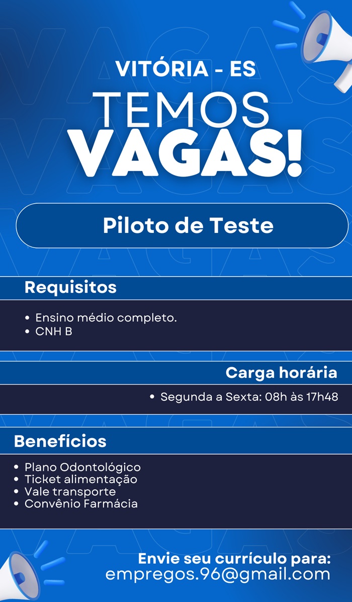 Piloto de Teste