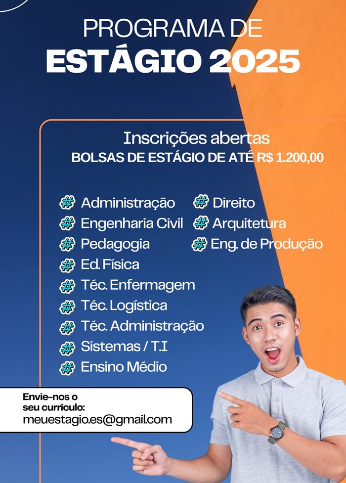 PROCESSO SELETIVO DE ESTÁGIO 2025