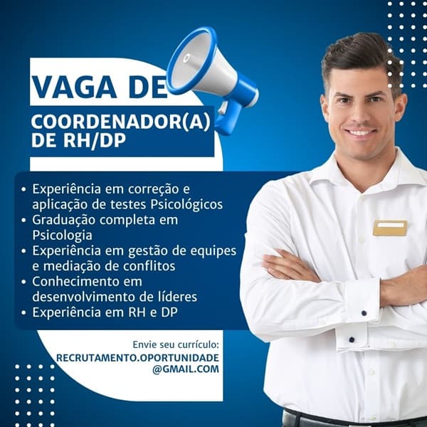 COORDENADOR(A) DE RH/DP