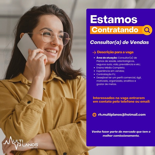 CONSULTOR DE VENDAS