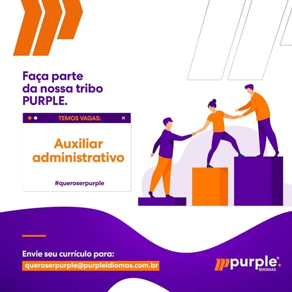 Vaga de Auxiliar Administrativa