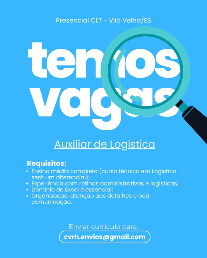 AUXILIAR DE LOGÍSTICA