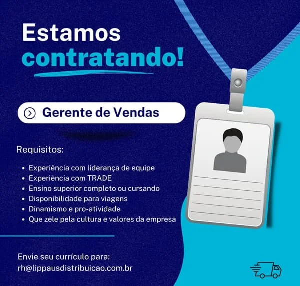 GERENTE DE VENDAS