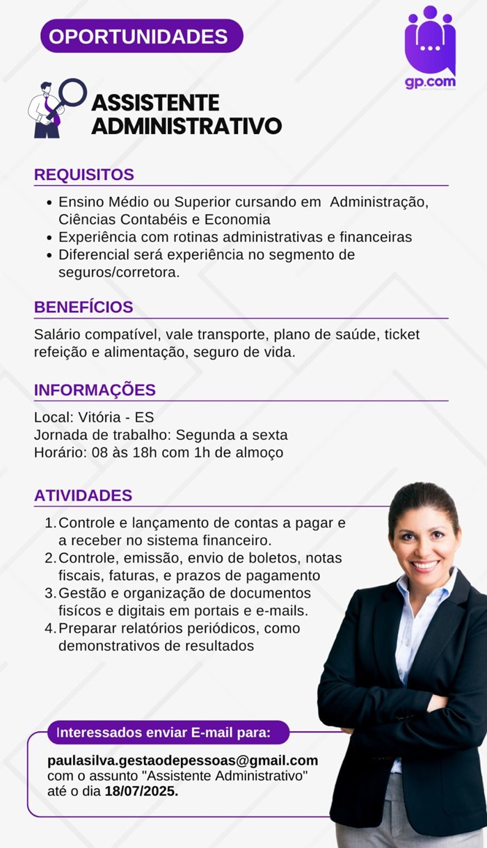 ASSISTENTE ADMINISTRATIVO
