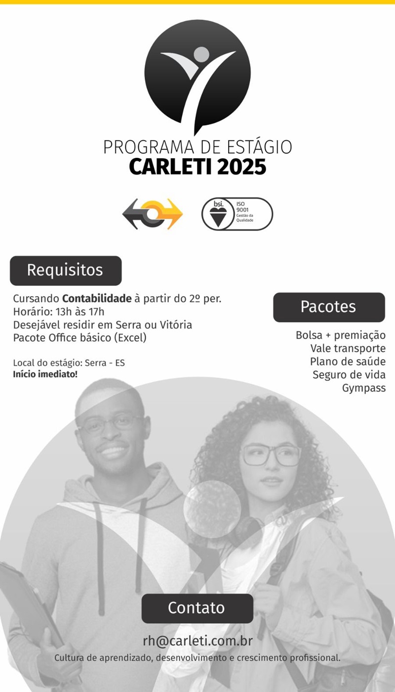 PROGRAMA DE ESTÁGIO CARLETI 2025