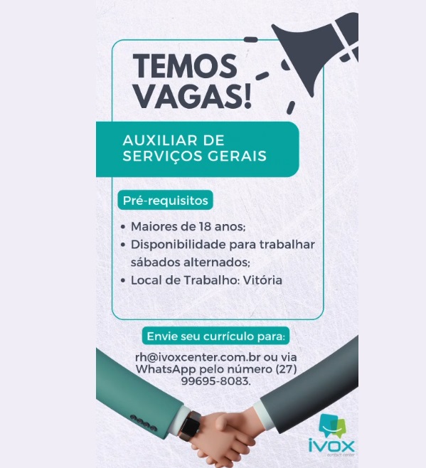 Auxiliar de Serviços Gerais