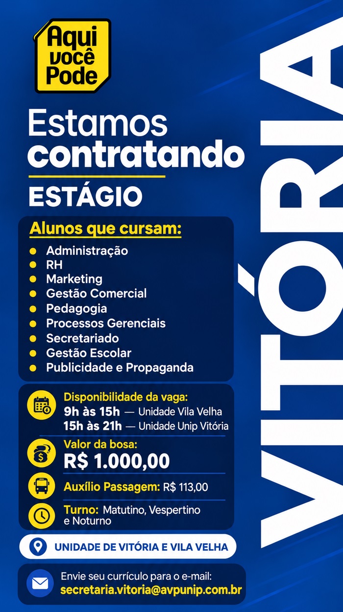 Administração  RH  Marketing  Gestão Comercial  Pedagogia  Processos Gerenciais  Secretariado  Gestão Escolar  Publicidade e Propaganda