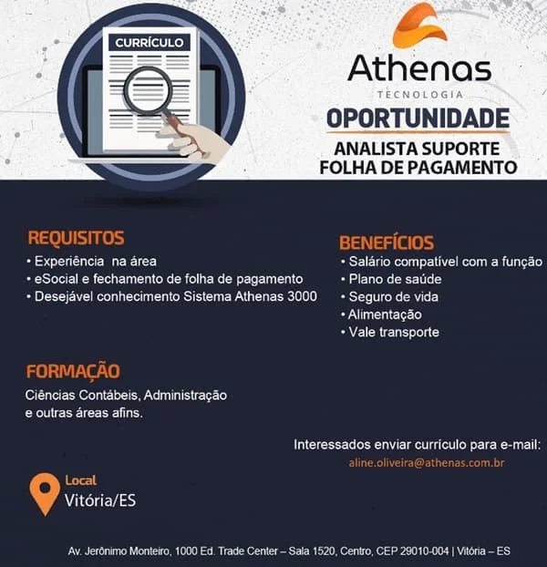 Analista de Suporte Folha