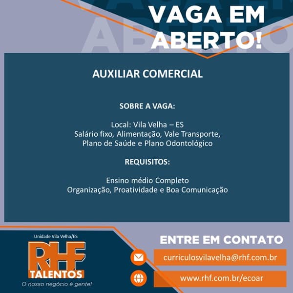 AUXILIAR COMERCIAL