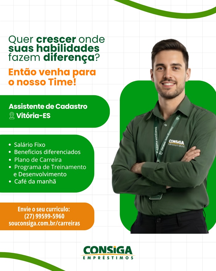 ASSISTENTE DE CADASTRO