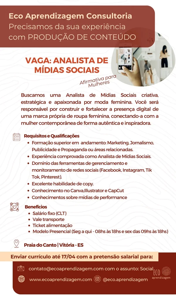 Analista de Mídias Sociais