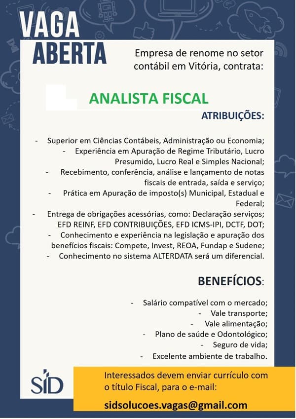 ANALISTA FISCAL