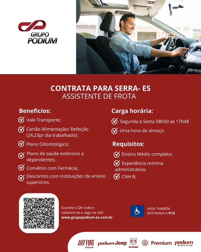 ASSISTENTE DE FROTA