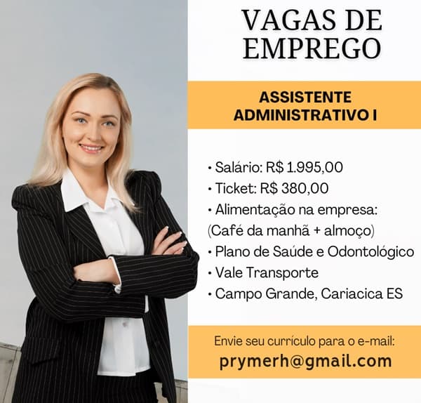 ASSISTENTE ADMINISTRATIVO I