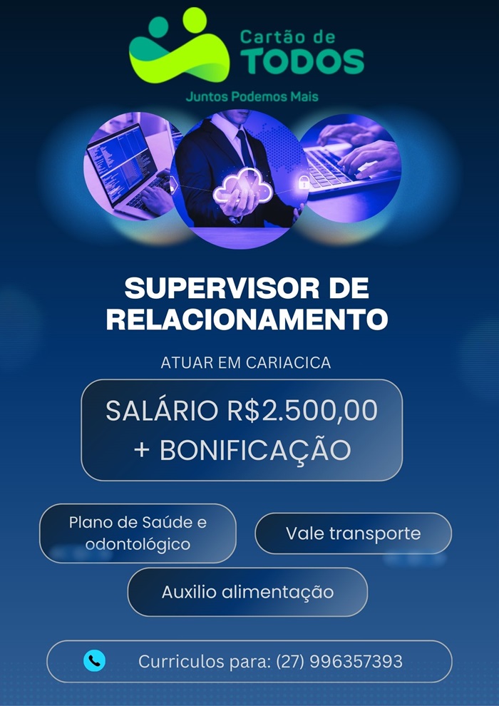 SUPERVISOR DE RELACIONAMENTO