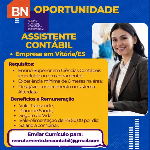 ASSISTENTE CONTÁBIL