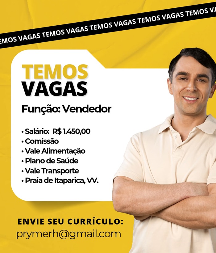 02 VAGAS - VENDEDOR.