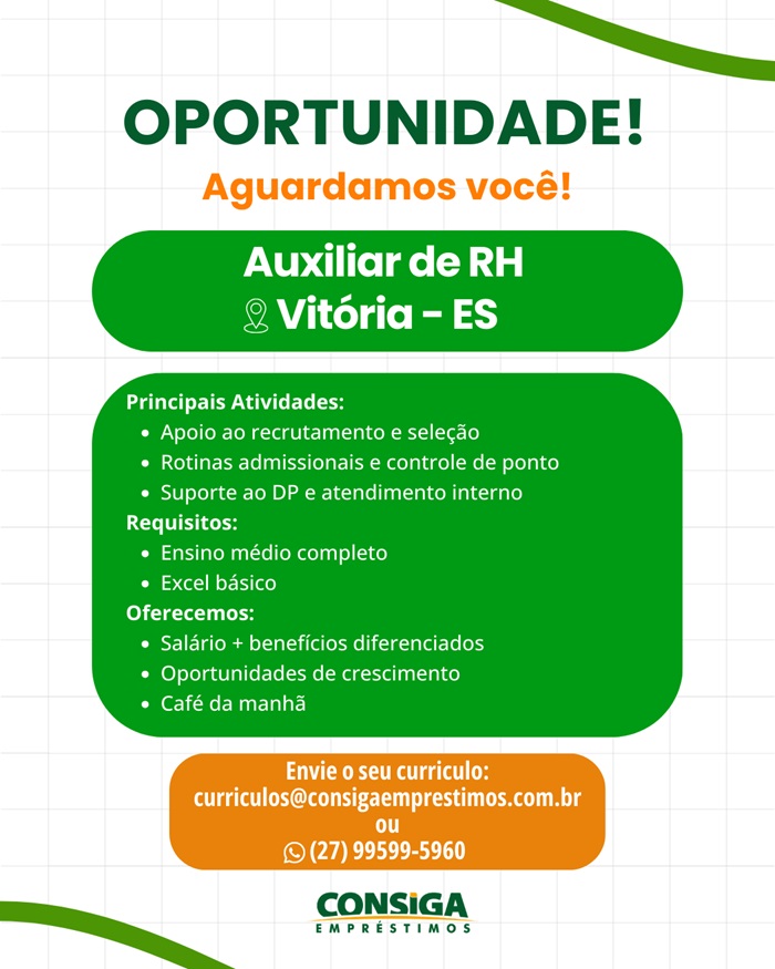 AUXILIAR DE RH