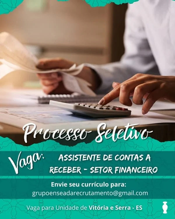 ASSISTENTE DE CONTAS A RECEBER