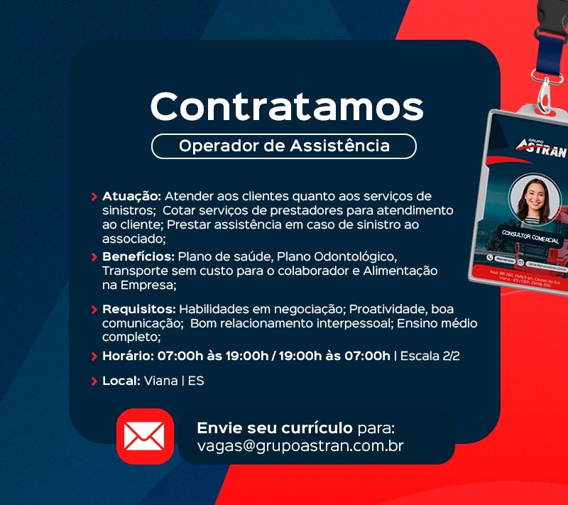 Operador de Assistência