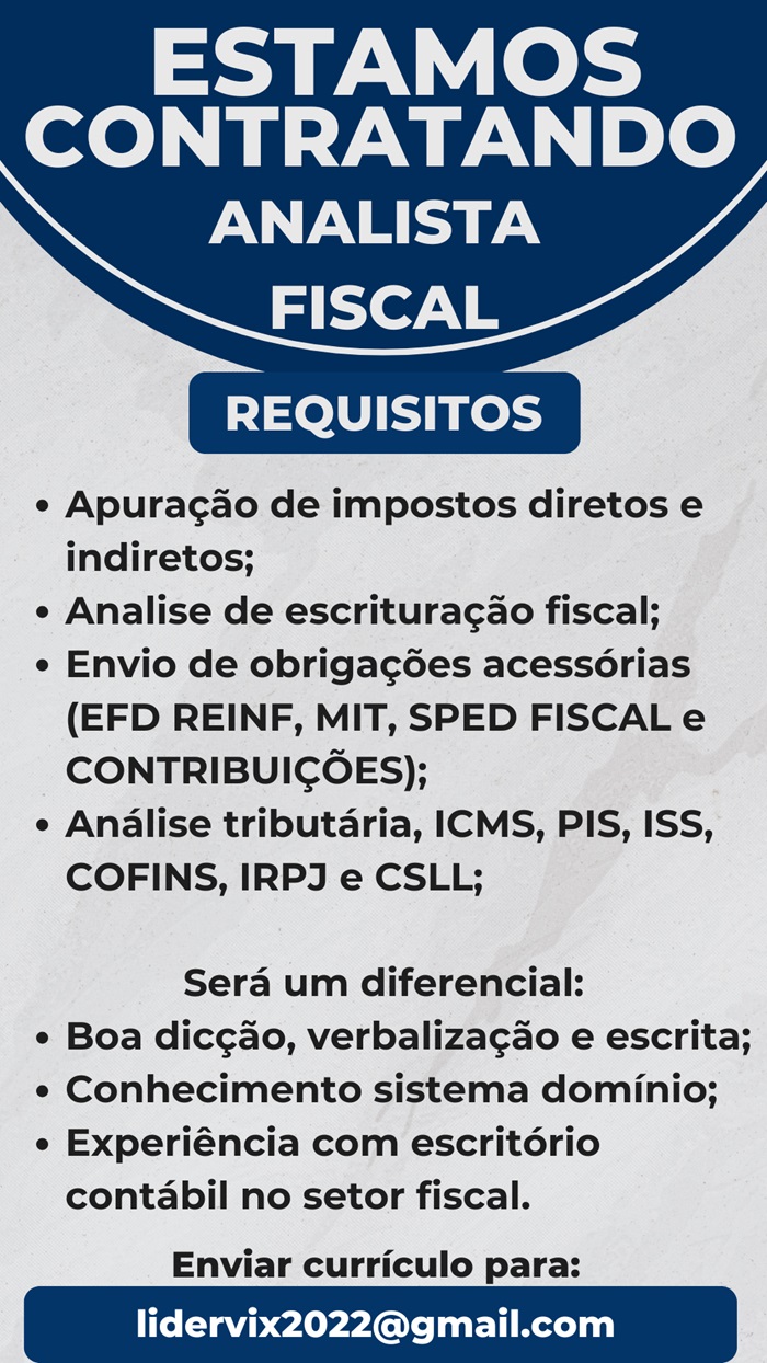 ANALISTA FISCAL