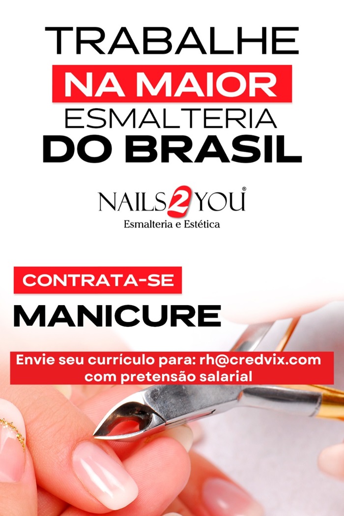 TRABALHE NA MAIOR ESMALTERIA DO BRASIL