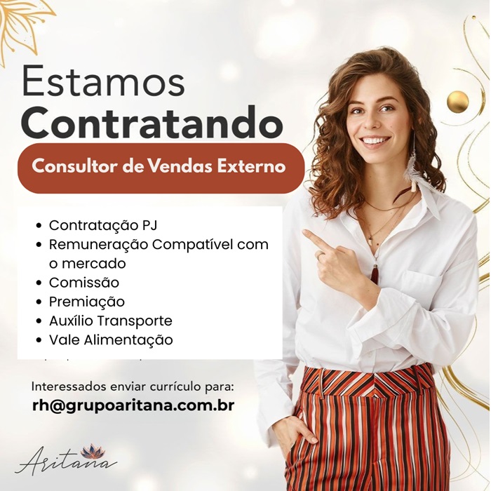 CONSULTOR DE VENDAS EXTERNO