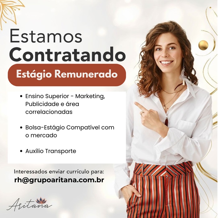 ESTAGIÁRIO DE MARKETING