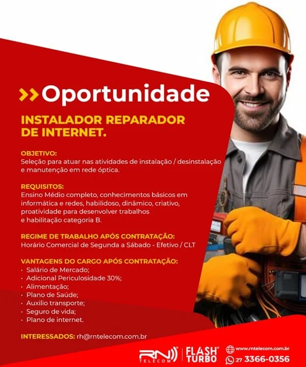 INSTALADOR REPARADOR DE INTERNET