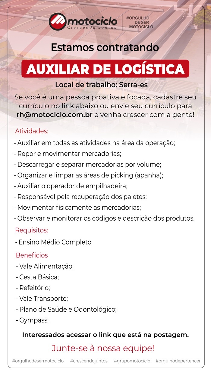 Auxiliar de Logística