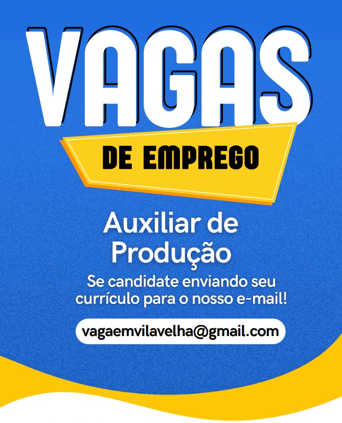 AUXILIAR DE PRODUÇÃO