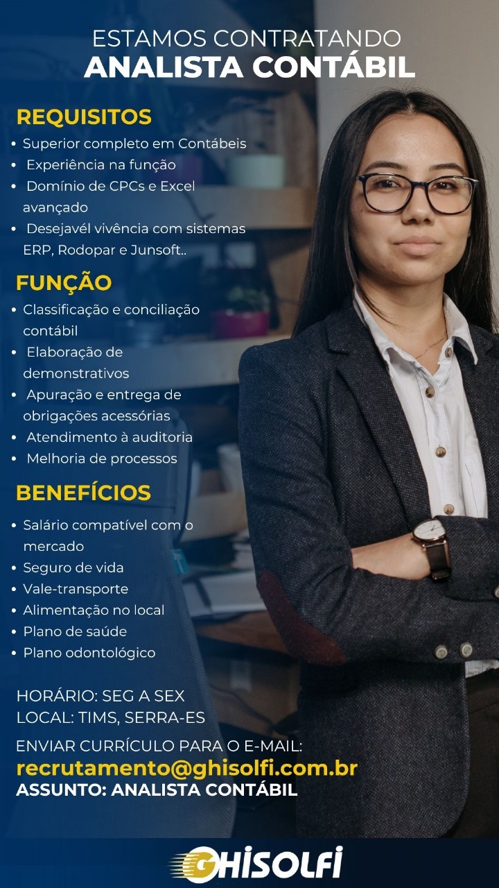 ANALISTA CONTÁBIL