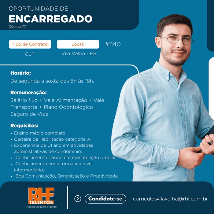 Vaga de Encarregado