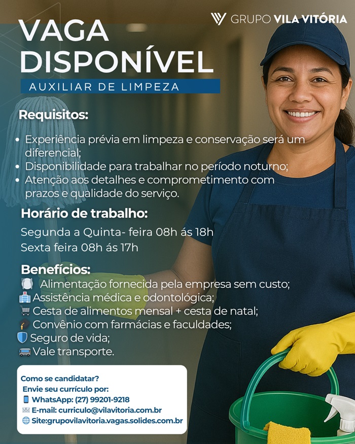 AUXILIAR DE LIMPEZA