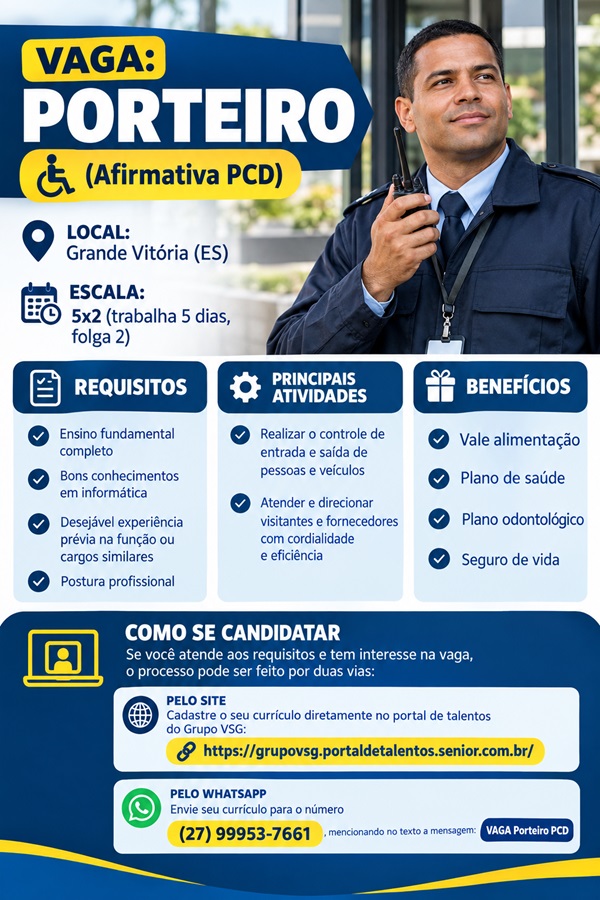 PORTEIRO GRANDE VITÓRIA