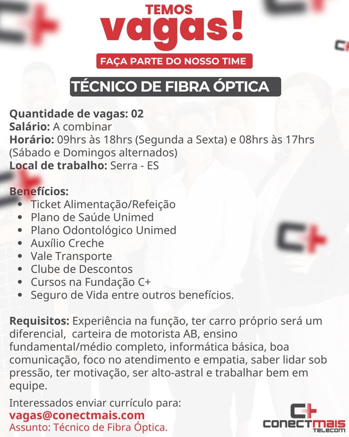 TÉCNICO DE FIBRA ÓPTICA