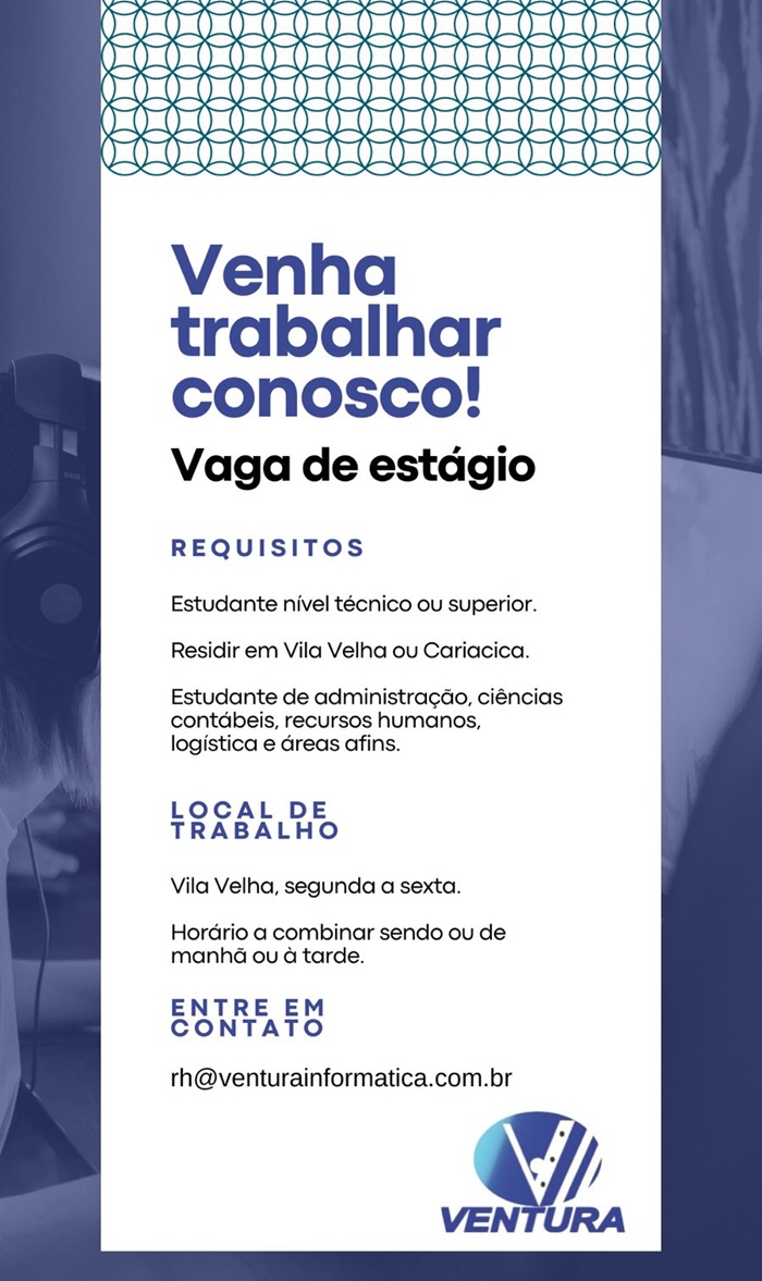 Vaga de Estágio