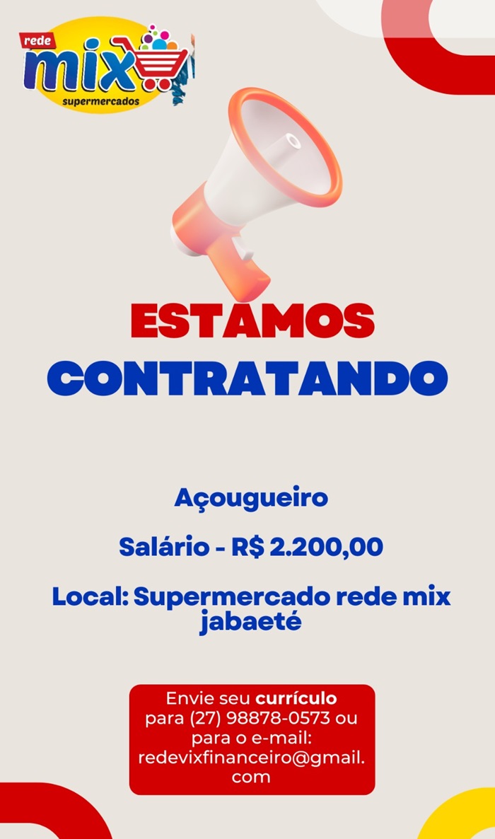 Vaga para Açougueiro