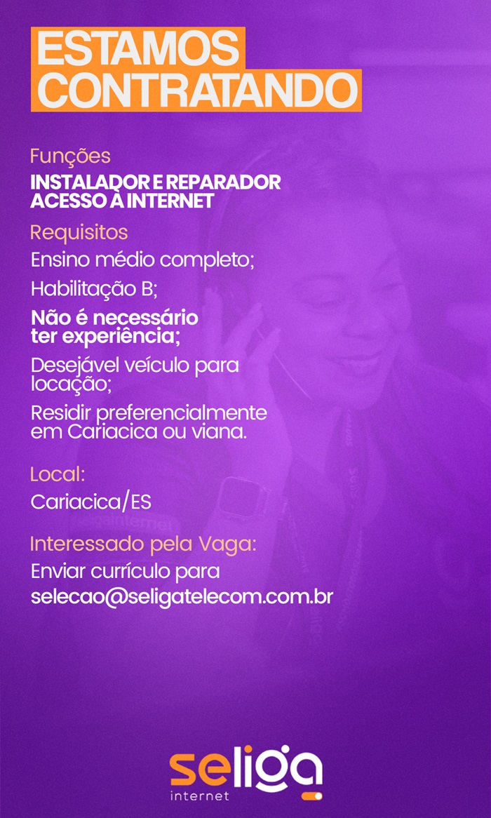 INSTALADOR E REPARADOR - ACESSO À INTERNET