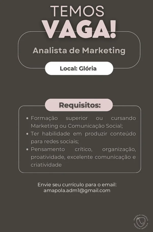 ANALISTA DE MARKETING