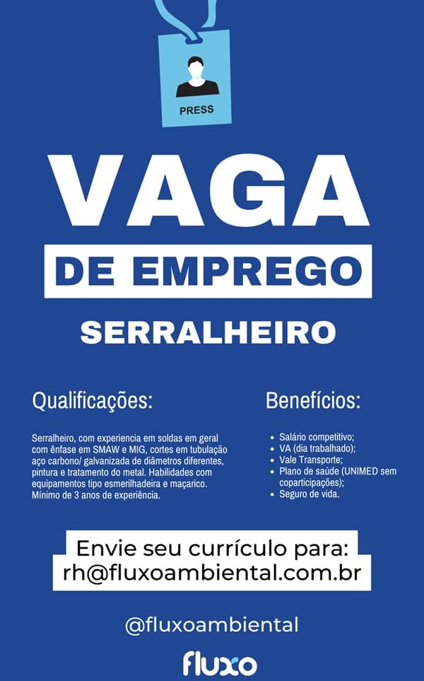 VAGA DE SERRALHEIRO 