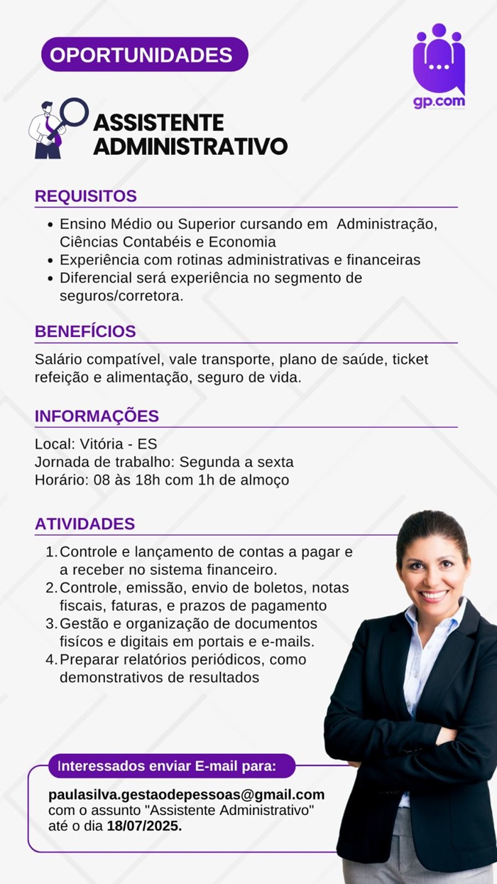 ASSISTENTE ADMINISTRATIVO