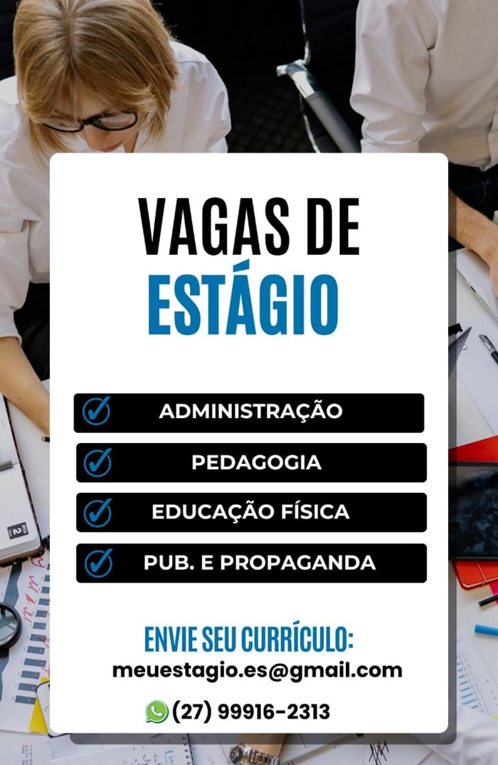 OPORTUNIDADES DE ESTÁGIO