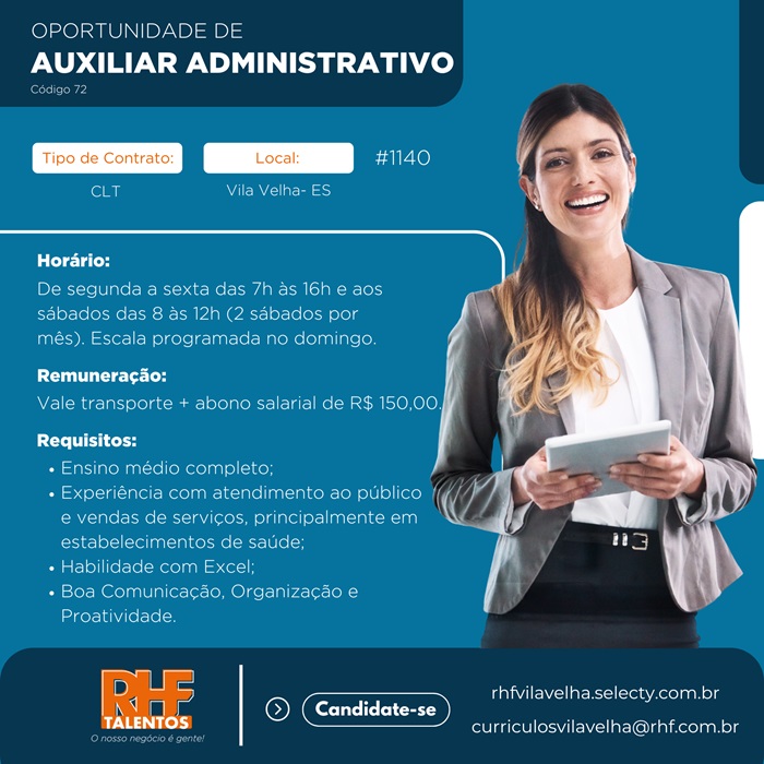AUXILIAR DE ADMINISTRATIVO